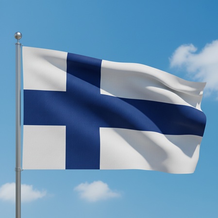 Finnische Flagge